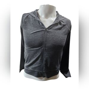 Reebok Charcoal Zip-Up Hoodie‎ for Women Size Large